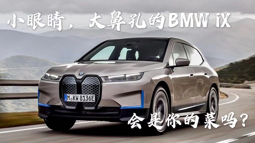 小眼睛大鼻孔的BMW iX 会是你的菜吗?